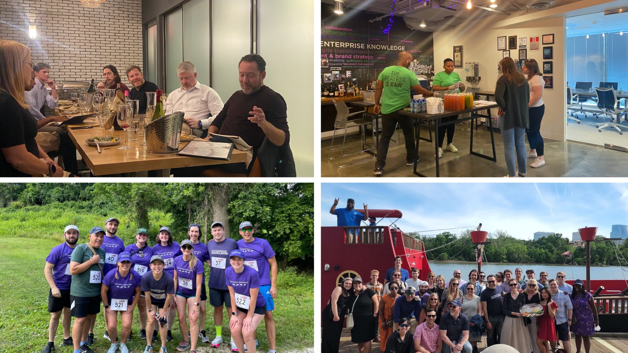 Mosaic of Enterprise Knowledge KM Consulting Images from 2022