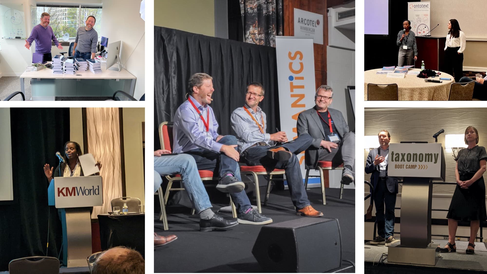 Mosaic of Enterprise Knowledge KM Consulting Images from 2022